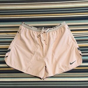Nike Running Division Beige/pink Running Shorts